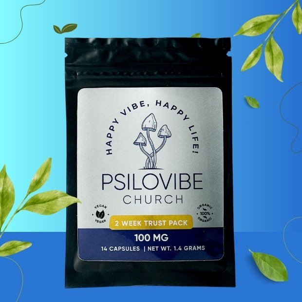 100mg Psilocybin Trust Pack - Psilovibe Church